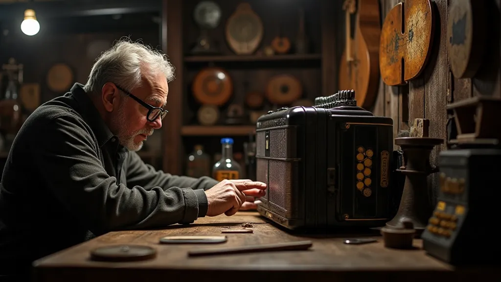 Accordion restoration workshop