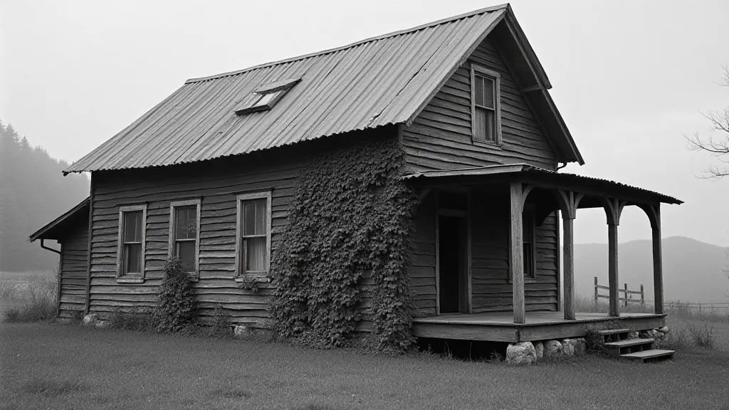 Historic Appalachian Shotgun House